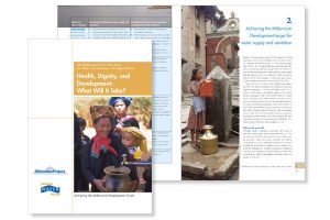 design, rapport Health dignity and Development