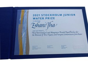 Diplom Stockhol Junior Water Prize