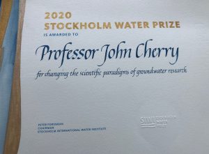 Diplom Stockhol Water Prize