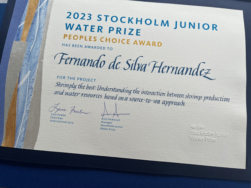 Stockholm Junior Water Prize 2023